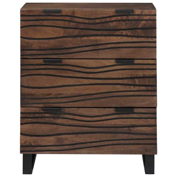 Sideboard 60x33,5x75 cm Massivholz Mango