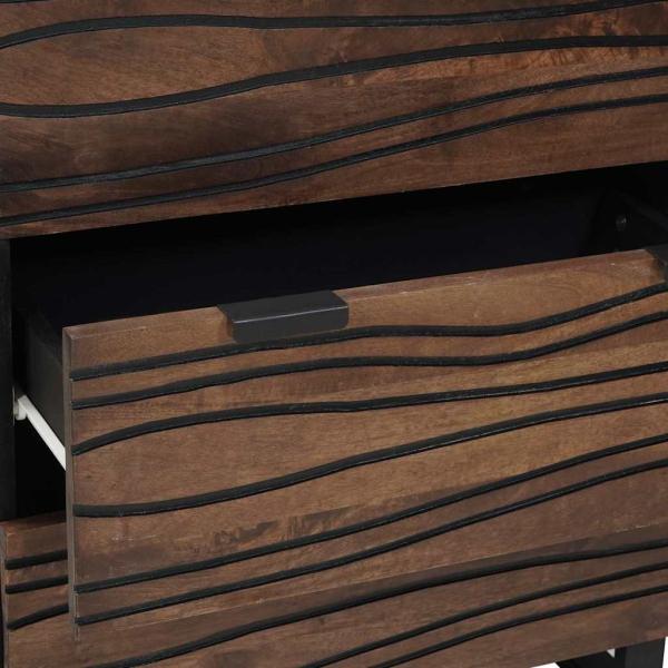 Sideboard 60x33,5x75 cm Massivholz Mango