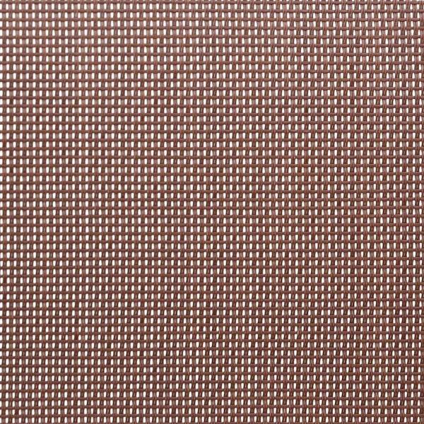 3-teiliges Garten Bistro Set Braun Textilene und Stahl