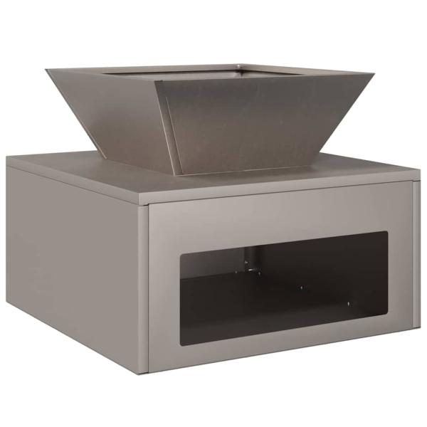 Feuerstelle 50x50x40 cm Cortenstahl