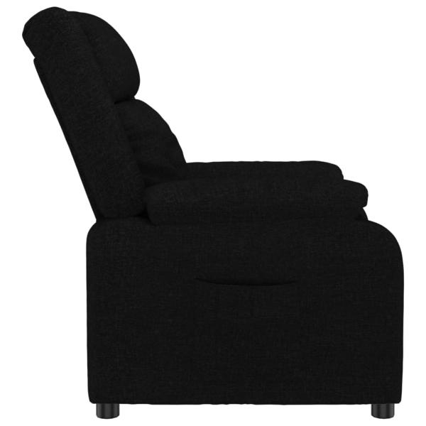 Relaxsessel Schwarz Stoff