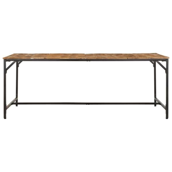 Esstisch 200x100x75 cm Raues Massivholz Mango