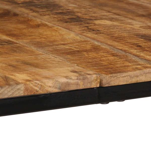 Esstisch 200x100x75 cm Raues Massivholz Mango