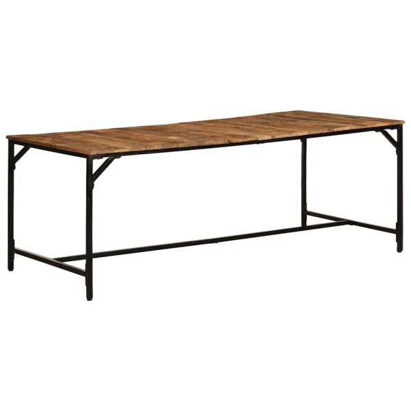 Esstisch 200x100x75 cm Raues Massivholz Mango