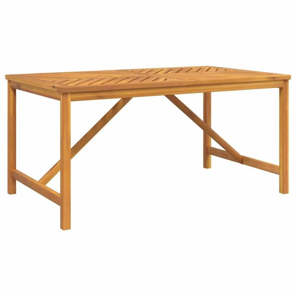 5-teiliges Garten Ess-Set Massivholz Akazie