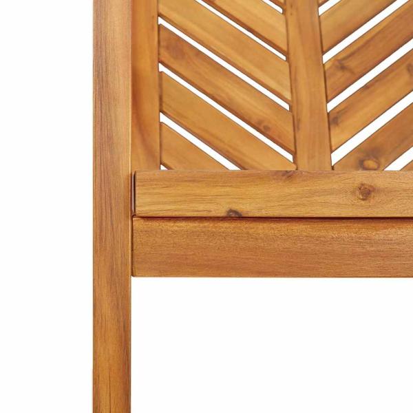 5-teiliges Garten Ess-Set Massivholz Akazie