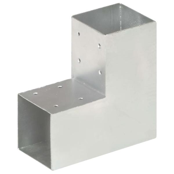 ARDEBO.de - Pfostenverbinder L-Form Verzinktes Metall 91 x 91 mm