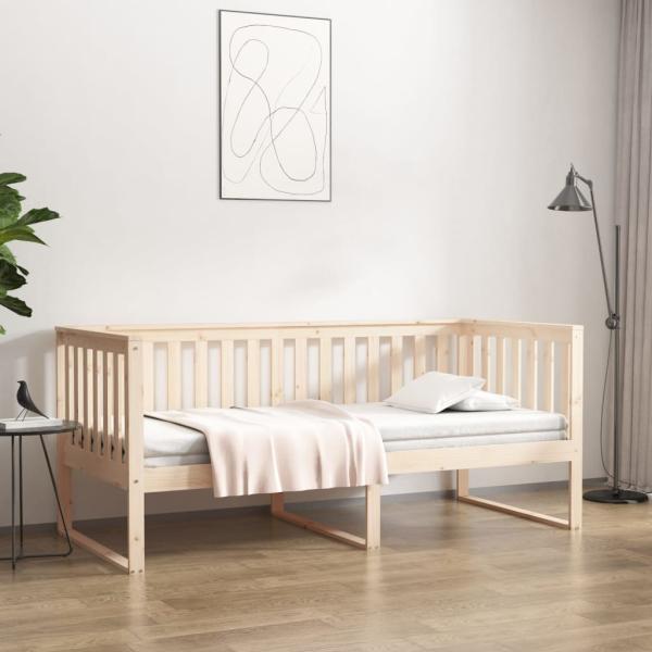 ARDEBO.de - Tagesbett ohne Matratze 100x200 cm Massivholz Kiefer