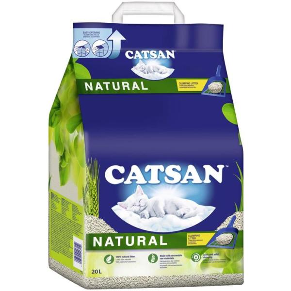 ARDEBO.de Catsan Natural 20 Liter