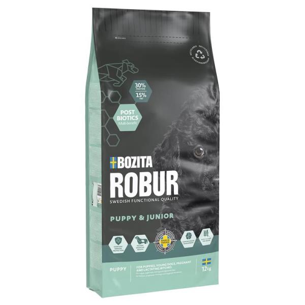 ARDEBO.de Bozita Robur Puppy & Junior Huhn 12kg