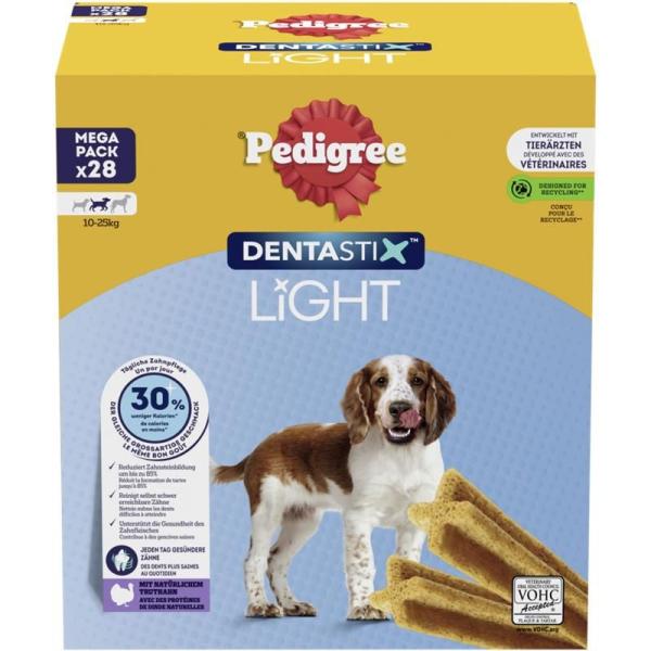 ARDEBO.de Pedigree Dentastix Light Multipack für mittelgroße Hunde 28 Stück