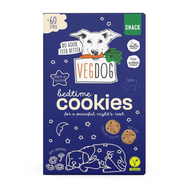 ARDEBO.de VEGDOG Bedtime Cookies 400g