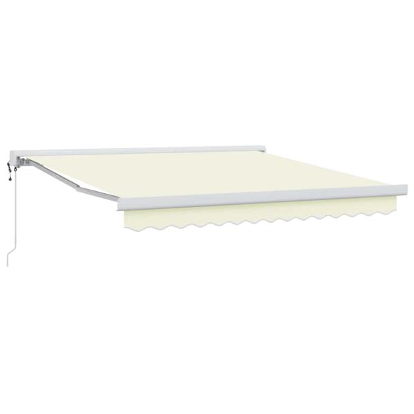 Automatische Einziehbare Markise Creme 300x250 cm