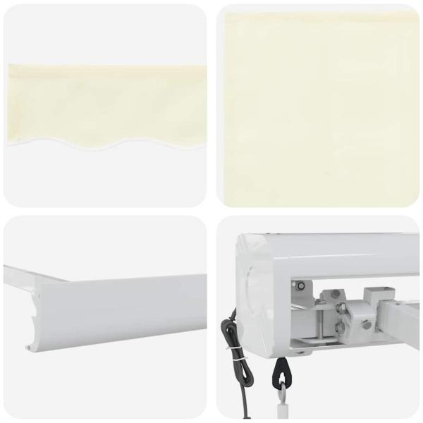Automatische Einziehbare Markise Creme 300x250 cm