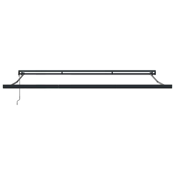 automatische einziehbare Markise mit mehrfarbigen Streifen 400x300 cm