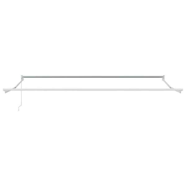 manuelle einziehbare Markise mit mehrfarbigem Streifen 400x300 cm