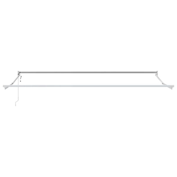 Einziehmarkise Automatisch Orange & Braun Gestreift 450x300 cm