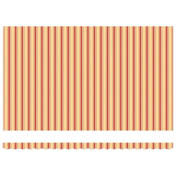 Manuelle einziehbare Markise mit LED in Gelb und Orange (500x300 cm)