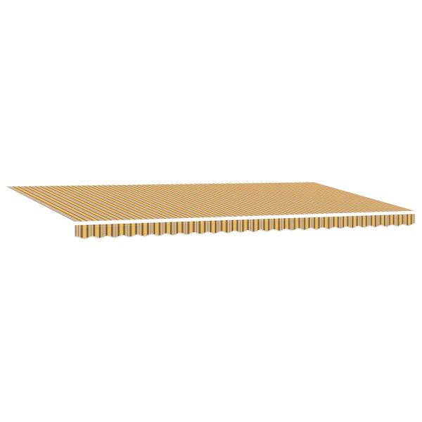 Automatische Einziehbare Markise mit LED Mehrfarbiger Streifen 600x300 cm