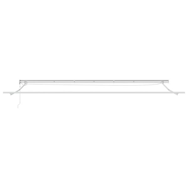 Automatische Einziehbare Markise mit LED Mehrfarbenstreifen 600x350 cm