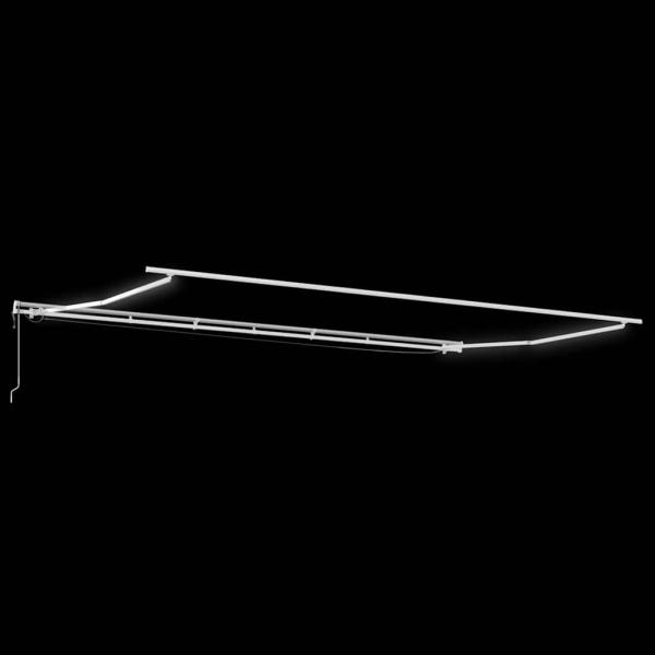 Automatische Einziehbare Markise mit LED Mehrfarbenstreifen 600x350 cm