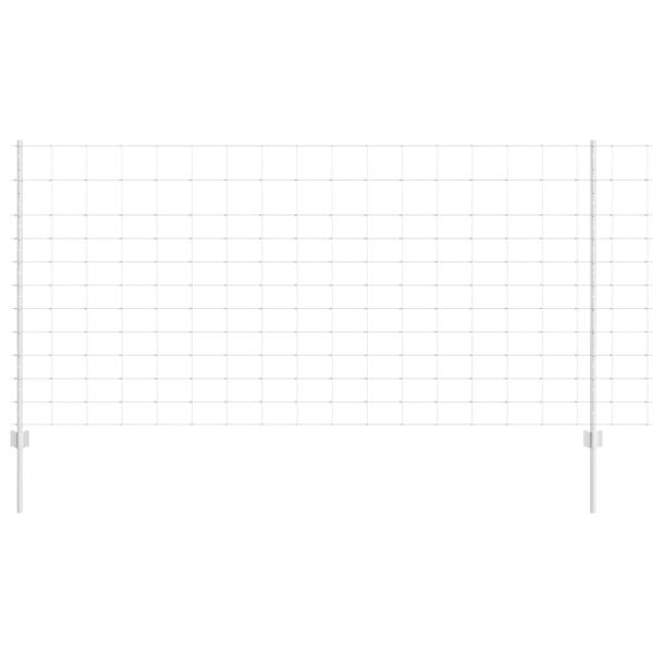 Zaunpfosten 22 Stück U-Kanal 120 cm verzinkter Stahl