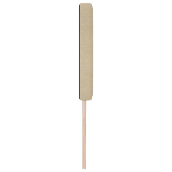 LED Kopfteil mit LED-Lichtleisten Grau-Grün 200 cm Cordstoff