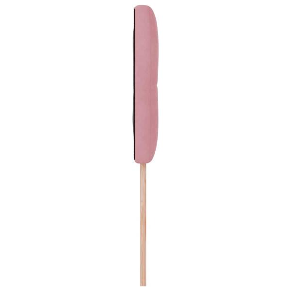 LED Kopfteil mit Knopfheftung Rosa 80 cm Samt