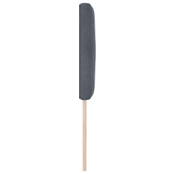 LED Kopfteil Dunkelgrau 80 cm Samt