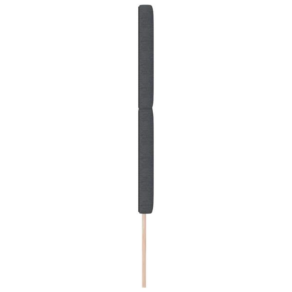 LED Kopfteil Dunkelgrau 72 cm Cordstoff