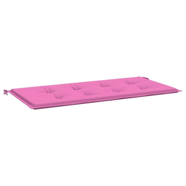 Gartenbankkissen Rosa 120x50x4 cm Oxford-Stoff