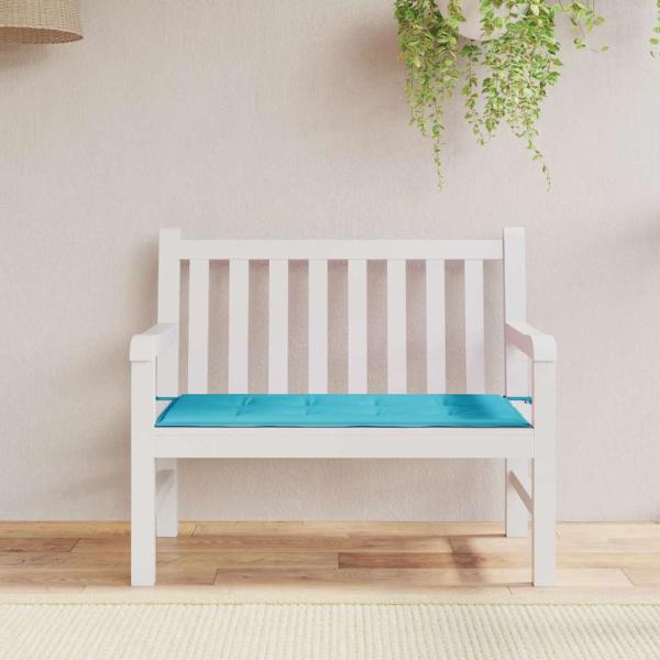 ARDEBO.de - Kissen Türkis Oxford-Gewebe, Schaumstoff 120 x 50 x 4 cm