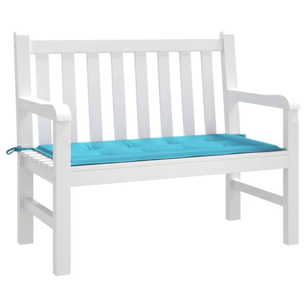 Kissen Türkis Oxford-Gewebe, Schaumstoff 120 x 50 x 4 cm