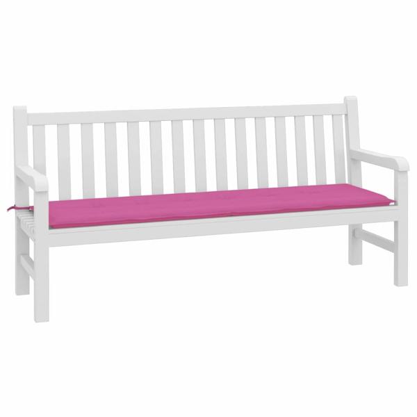 Gartenbank-Auflage Rosa 180x50x4 cm Oxford-Gewebe