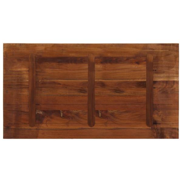 Tischplatte 120x60x3,8 cm Rechteckig Altholz Massiv