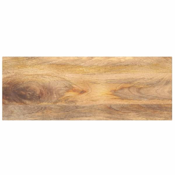 ARDEBO.de - Tischplatte 90x20x3,8 cm Rechteckig Massivholz Mango