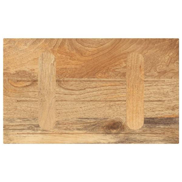 Tischplatte 60x30x3,8 cm Rechteckig Massivholz Mango