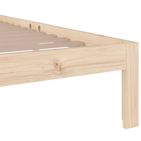 Massivholzbett 75x190 cm