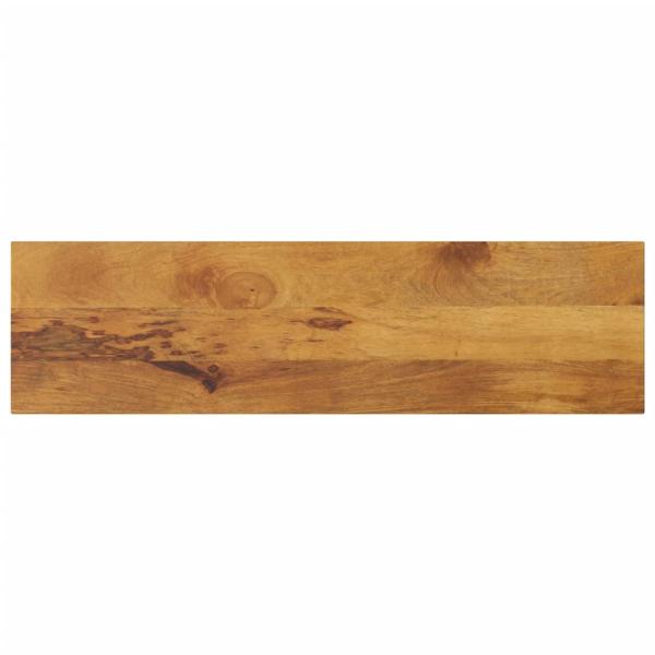 ARDEBO.de - Tischplatte 100x40x2,5 cm Rechteckig Massivholz Mango