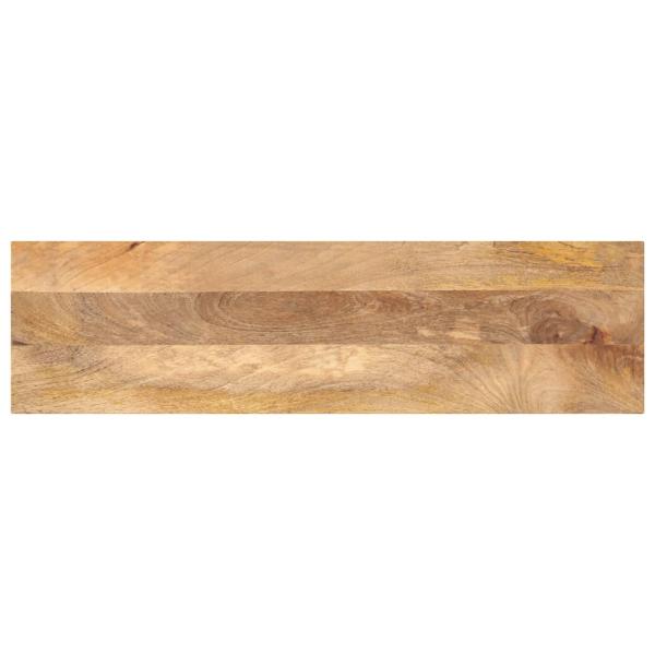 ARDEBO.de - Tischplatte 100x20x3,8 cm Rechteckig Massivholz Mango