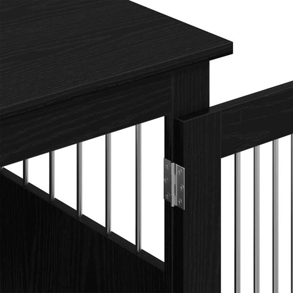 Hundebox-Möbel Schwarze Eiche 75 x 55 x 65 cm Holzwerkstoff