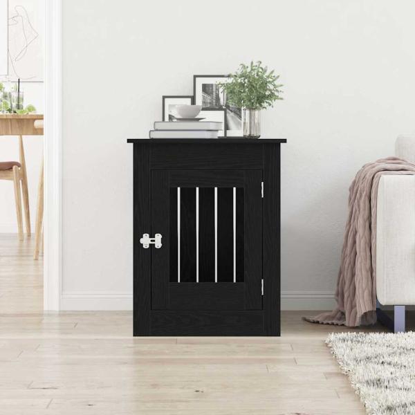 Hundebox-Möbel Schwarze Eiche 80 x 55 x 68 cm Holzwerkstoff