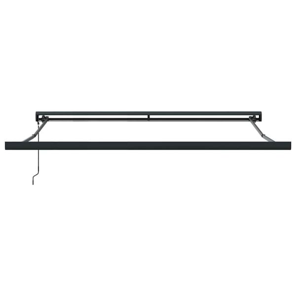 Automatische einziehbare Markise Grün und Weiß 350x250 cm