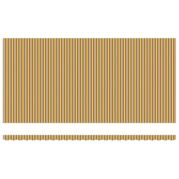 manuelle einziehbare Markise Mehrfarbig gestreift 600x300 cm