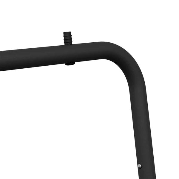 Kleiderständer Schwarz Metall Standard Zusammenklappbar