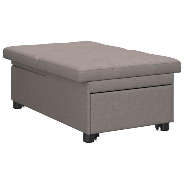 Schlafsofa 3-in-1 in Taupe