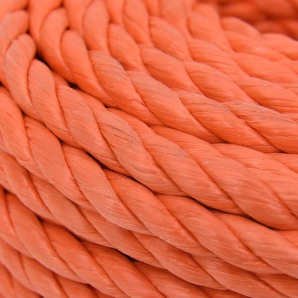 Arbeitsseil Orange 24 mm 25 m Polypropylen