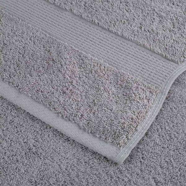 Waschhandschuhe 4 pcs Grau 15 x 21 cm Baumwolle