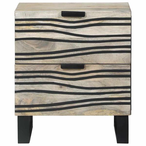 Nachttische mit Schubladen 2 pcs Walnuss 40 x 33.5 x 46 cm