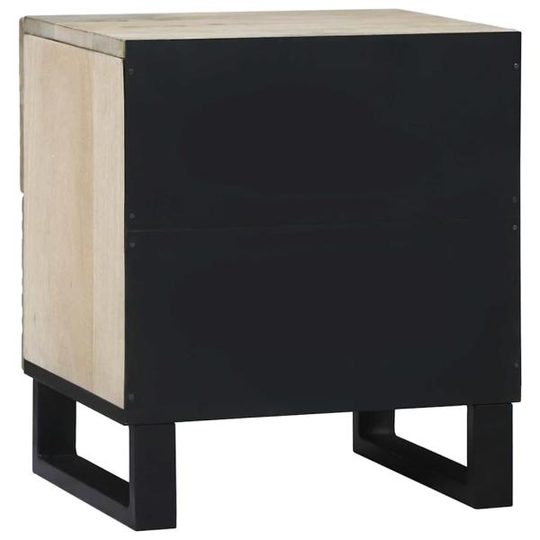 Nachttische mit Schubladen 2 pcs Walnuss 40 x 33.5 x 46 cm